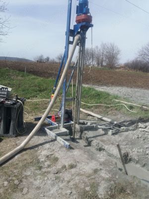 Foraj put apa, sonde termale pt pompe caldura..Instalație foraj de dimensiuni mici - imagine 2