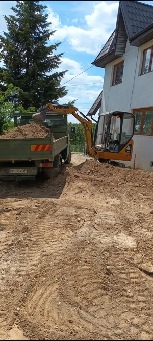 sapaturi cu miniexcavatorul