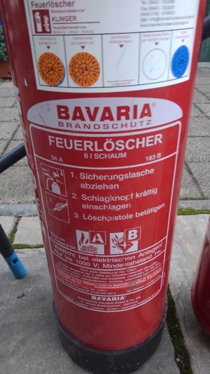 Stingatoare cu spuma-6litri sau pulbere-6kg - imagine 2