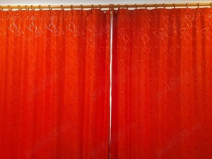 Set nou cuvertura de pat si 2 draperii - imagine 3