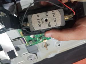 set 2 difuzoare 1-859-227-11 8ohm 10w de pe tv Sony kdl-32we610