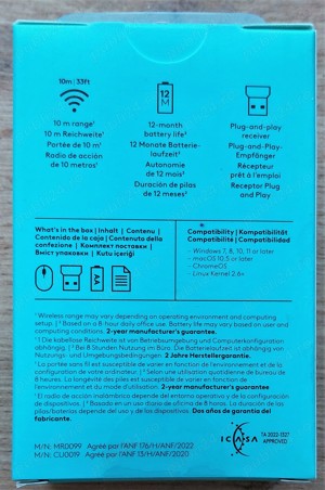 Vand mouse wireless Logitech M 171 sigilat - imagine 2