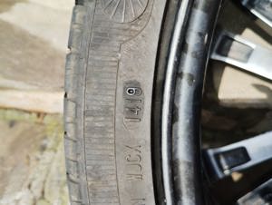 Jante AL- cu senzori oe-Urgent-VAND---Jante AL cu cauciucuri /19`- 8.0JX19EH2 ET30 GERMANY - imagine 8