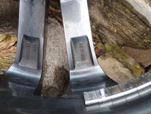 Jante AL- cu senzori oe-Urgent-VAND---Jante AL cu cauciucuri /19`- 8.0JX19EH2 ET30 GERMANY - imagine 7