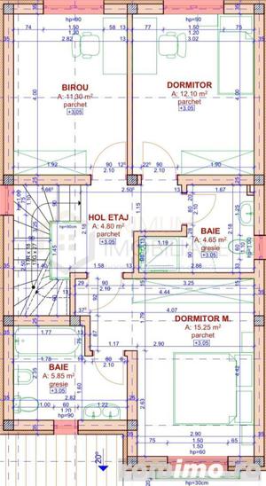 GIROC - Duplex separat - 5 Camere - 3 Bai - Zona linistita - Rulouri electrice - imagine 5