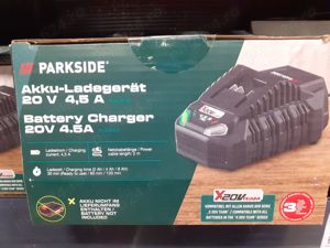 Incarcator PARKSIDE pentru baterii de 2Ah si 4,5Ah la 20V - imagine 2