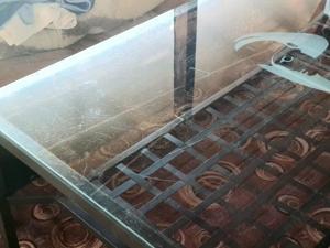  Masuta terasa - Masa cafea sticla exterior - gradina - imagine 7