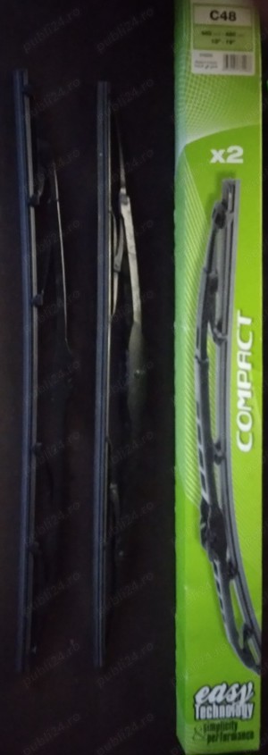 Lamele ștergătoare Valeo 48 / 53 cm set câte 2 buc - imagine 3