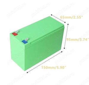 Cutie plastic ABS standard UPS 12V - 7Ah - DIY - imagine 2