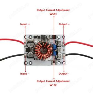 Sursa dc-dc automata step up down 8a, solar, baterie, panou eoliana 72V, 36V, 42V, 54V, 60V
