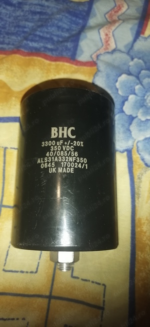 Condensator electrolitic  de putere 3300  350 v cc