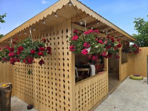 Elemente ornamente foișor, terasă, balcon, cerdac, gard simplu de montat 