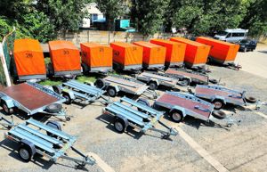 Inchirieri remorca utilaje trailer bobcat transport excavator - imagine 10