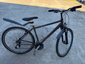 Bicicleta Triumph Crose Shimano Aluminiu Far Led roti 28