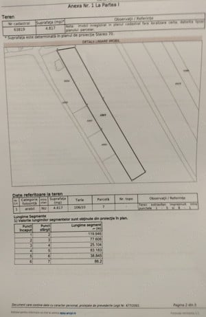 Extravilan Prohozesti Com. Poduri jud Bacau 4817mp - imagine 2