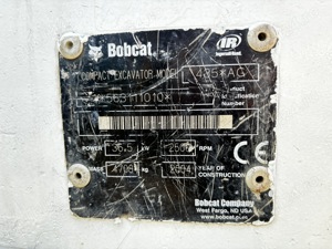 Vând excavator Bobcat 435, 4,5T. - imagine 6