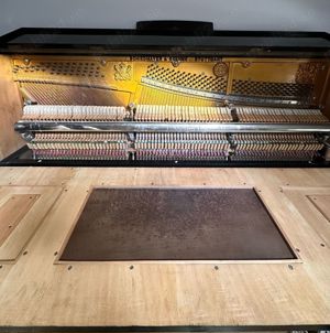 Vand pianina Schiedmayer & Soehne Stuttgart, cu placa de bronz, in stare foarte buna - imagine 5