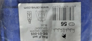 Salopeta albastră profesională masura 56 - imagine 2