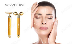 Amirce Face Massager -  Set Aparat Masaj Facial - imagine 4