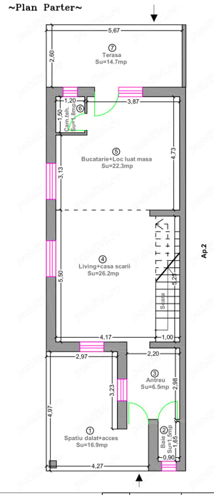 De vânzare duplex în zona Lipovei -Pomiculturii - imagine 13