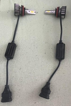 Vând H 11 led , lumina alb rece - imagine 3