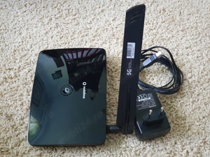 Router modem Vodafone Huawei B683 decodat, card SIM cu slot stick USB, antena 3G 4G 5G SMA ruter  