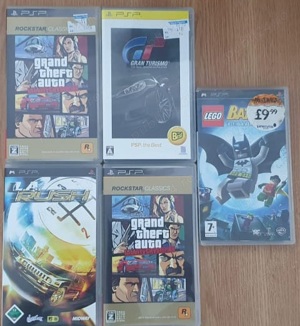 Jocuri psp gta , gran turismo . Lego batman , LA rush 