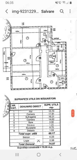 ap. 3 camere proprietar - imagine 8