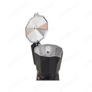 Filtru de cafea din aluminiu cu mâner,capacitate de150ml,300ml sau 450 ml, pentru 3,6 sau 9cesti,nou - imagine 3