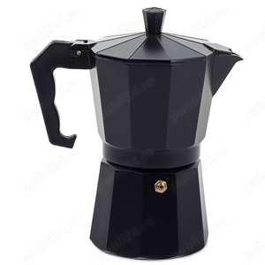 Filtru de cafea din aluminiu cu mâner,capacitate de150ml,300ml sau 450 ml, pentru 3,6 sau 9cesti,nou - imagine 4