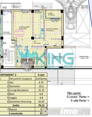 Aerogarii - Aviatiei || 3 camere || Bloc 2024 || Incalzire pardoseala - imagine 6