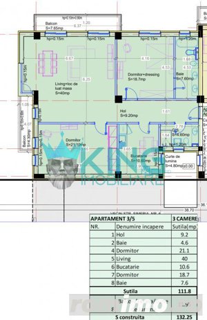 Aerogarii - Aviatiei || 3 camere || Bloc 2024 || Incalzire pardoseala - imagine 8