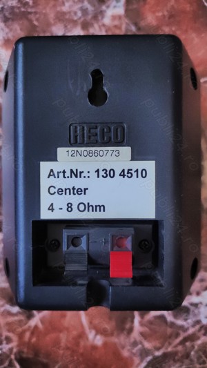 Vand 5 boxe originale HECO  - imagine 3