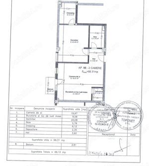 Apartament la cheie, 2 camere, 66 mp, zona Eroilor (New City) - imagine 10