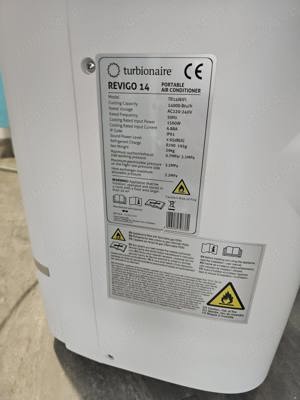 Aer conditionat mobil, Turbionaire Revigo 14, 14000 BTU - imagine 4