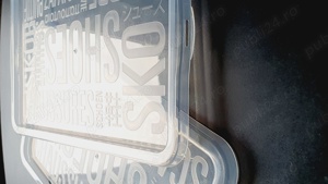 Capac Nou plastic transparent cutie pantofi - imagine 5