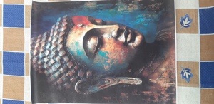 Budha meditand pictura tablou