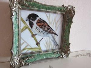 cadou rar Rosenthal portelan pictat manual cu semnatura Germania 1920