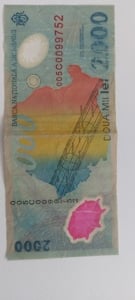 Vind bancnotă cu Eclipsa de soare.