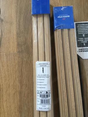 Vand parchet laminat, plinte Impressive si profil Incizio - imagine 5