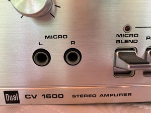 Dual CV 1600 stereo amplificator - imagine 2