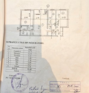 Apartament 3 camere, etaj 2,echipat complet,zona Adridan-Darmanesti - imagine 13