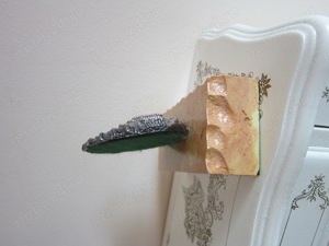 cadou rar Ierusalim Țara Sfântă sculptura argintata silver 925 Ben-Zion Israel - imagine 7