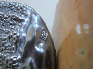 cadou rar Ierusalim Țara Sfântă sculptura argintata silver 925 Ben-Zion Israel - imagine 3