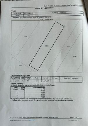 Teren intravilan Săteni Aninoasa Dambovita - imagine 6