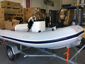 Vand RIB Mercury 3.4, motor Mercury 20CP, 4 timpi + peridoc - imagine 10