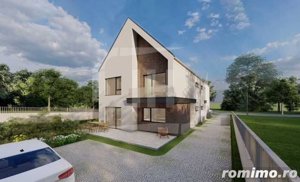 Duplex nou, semifinisat, 4 camere, 125 mp utili, 460 mp teren, cartier Iris - imagine 2