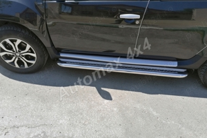 Praguri laterale inox Dacia Duster 