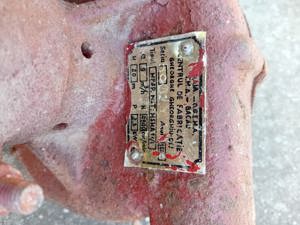 Pompă mașină erbicidat