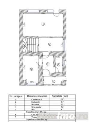 Vila Duplex 4 Camere+3 Bai+190 MP Teren | Zona Otopeni | 2 locuri de parcare - imagine 2